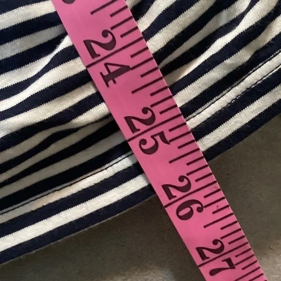 NWOT | Michael Kors | Black & White Stripe | Ruched | Long Sleeve | Top | Size:… - Picture 13 of 17